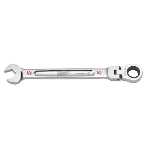 Milwaukee Tool 1/2" Flex Head Ratcheting Combination Wrench