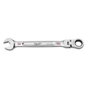 Milwaukee Tool 3/4" Flex Head Ratcheting Combination Wrench
