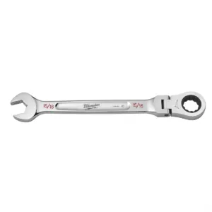 Milwaukee Tool 15/16" Flex Head Ratcheting Combination Wrench