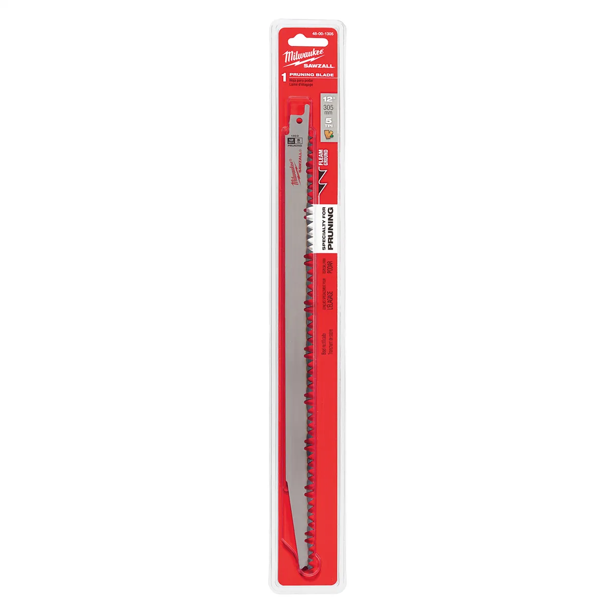 Milwaukee Tool 12" 5 TPI Pruning SAWZALL Blade