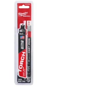 Milwaukee Tool 6" 8TPI The TORCH for CAST IRON with NITRUS CARBIDE 1PK