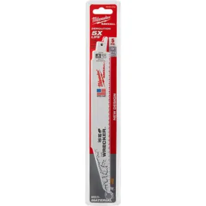 Milwaukee Tool The WRECKER Multi-Material SAWZALL Blade 9" 7/11TPI 5pk