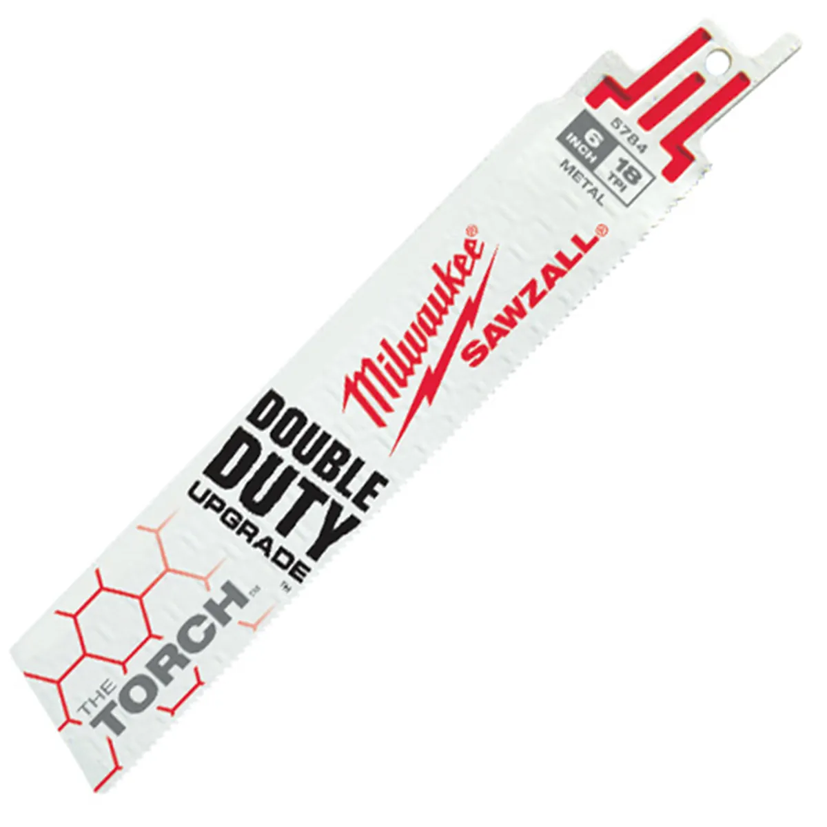 Milwaukee Tool 6" 18 TPI The Torch SAWZALL Blades (5 Pk)