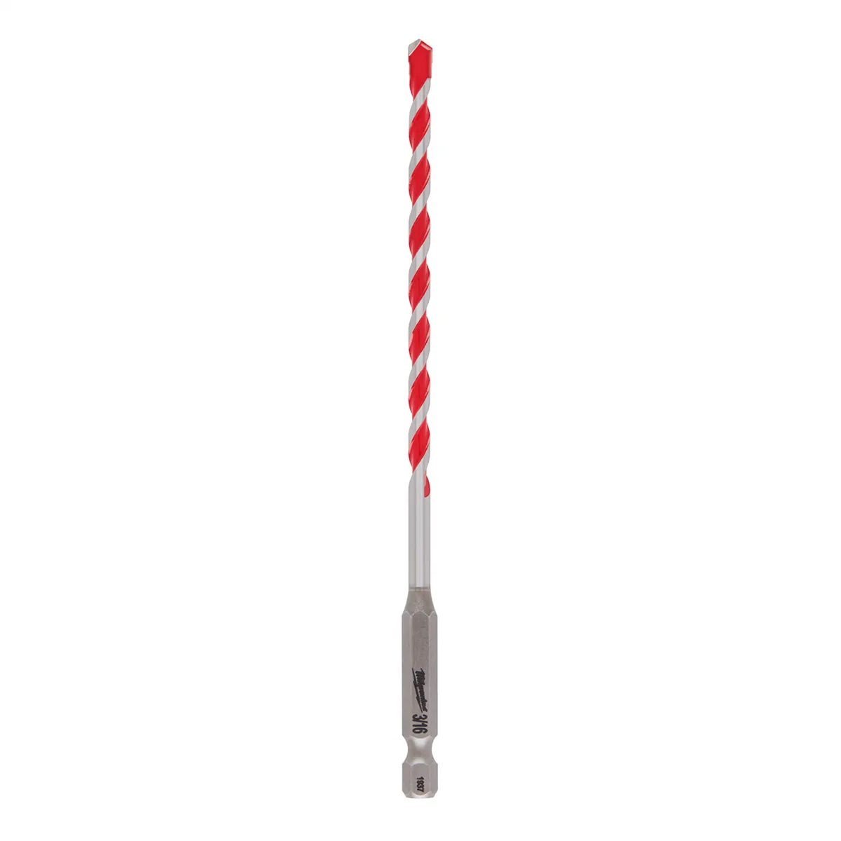 Milwaukee Tool 3/16" x 4" x 6" SHOCKWAVE Impact Duty Carbide Hammer Drill Bit