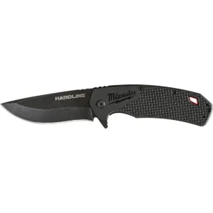 Milwaukee Tool 3.5&rdquo; HARDLINE Smooth Blade Pocket Knife