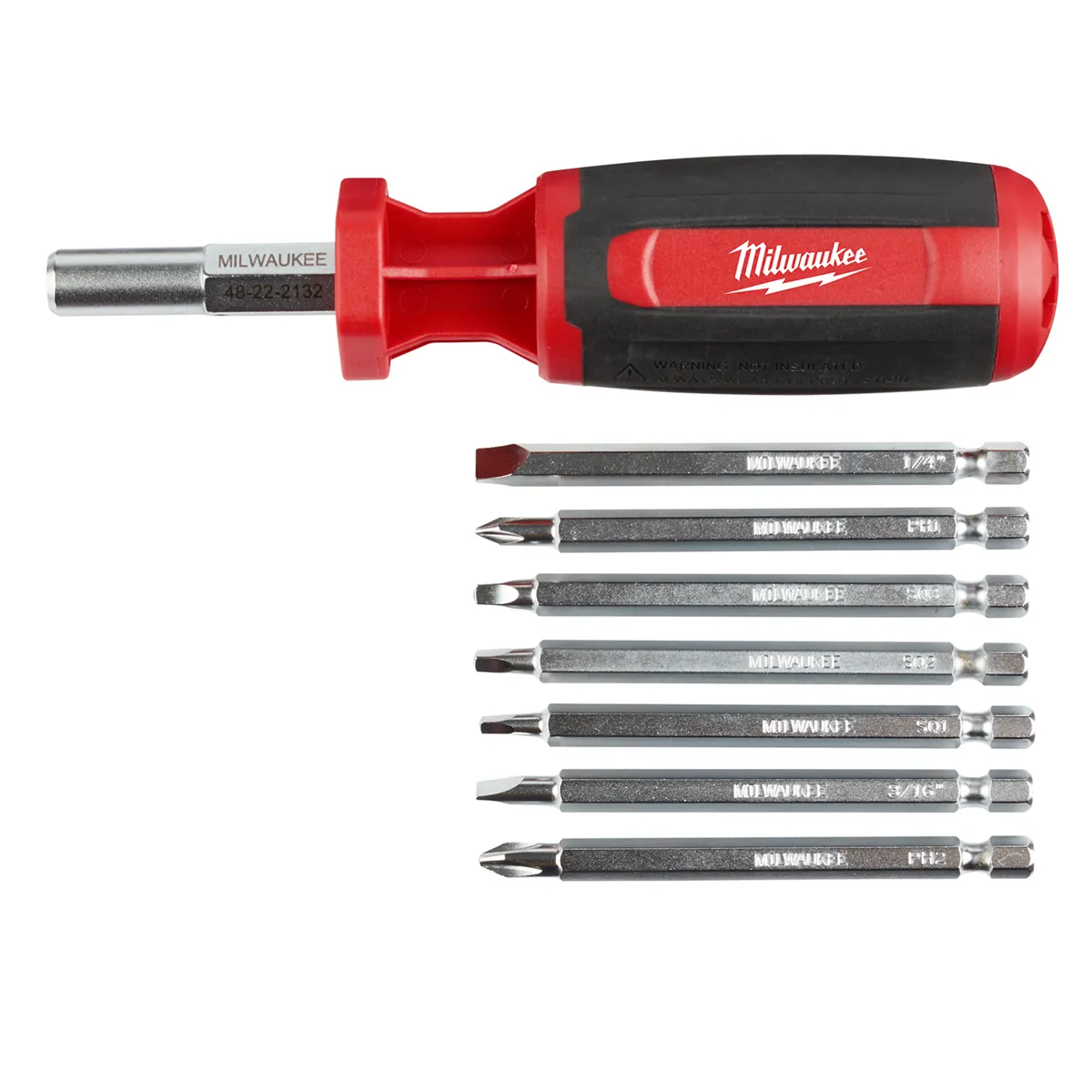 Milwaukee Tool 9-in-1 Square Drive Multi-bit Driver