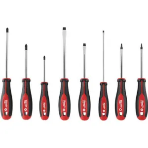 Milwaukee Tool 8pc Screwdriver Kit w/ Square