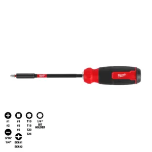 Milwaukee Tool 14-in-1 Multi-Bit Screwdriver W/ SHOCKWAVE Impact Duty Bits