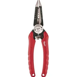 Milwaukee Tool 6-IN-1 COMBI WIRE PLIERS, WIRE STRIPPER
