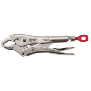 Milwaukee Tool 7" TORQUE LOCK MAXBITE Curved Locking Pliers