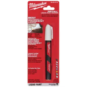 Milwaukee Tool INKZALL White Liquid Paint Marker