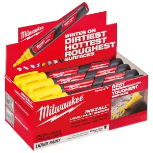Milwaukee Tool INKZALL Yellow Liquid Paint Marker