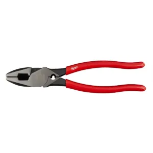 Milwaukee Tool High-Leverage Lineman's Pliers with Crimper