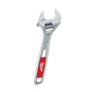 Milwaukee Tool 6" CHROME PLATED ADJUSTABLE WRENCH