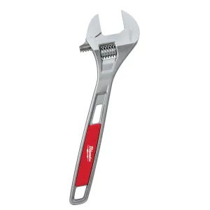 Milwaukee Tool 15" CHROME PLATED ADJUSTABLE WRENCH