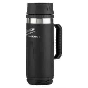 Milwaukee Tool PACKOUT 18oz Insulated Mug with Sip Lid - Black