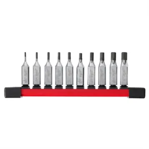 Milwaukee Tool 10pc 1/4" Drive Hex Bit Socket Set - SAE