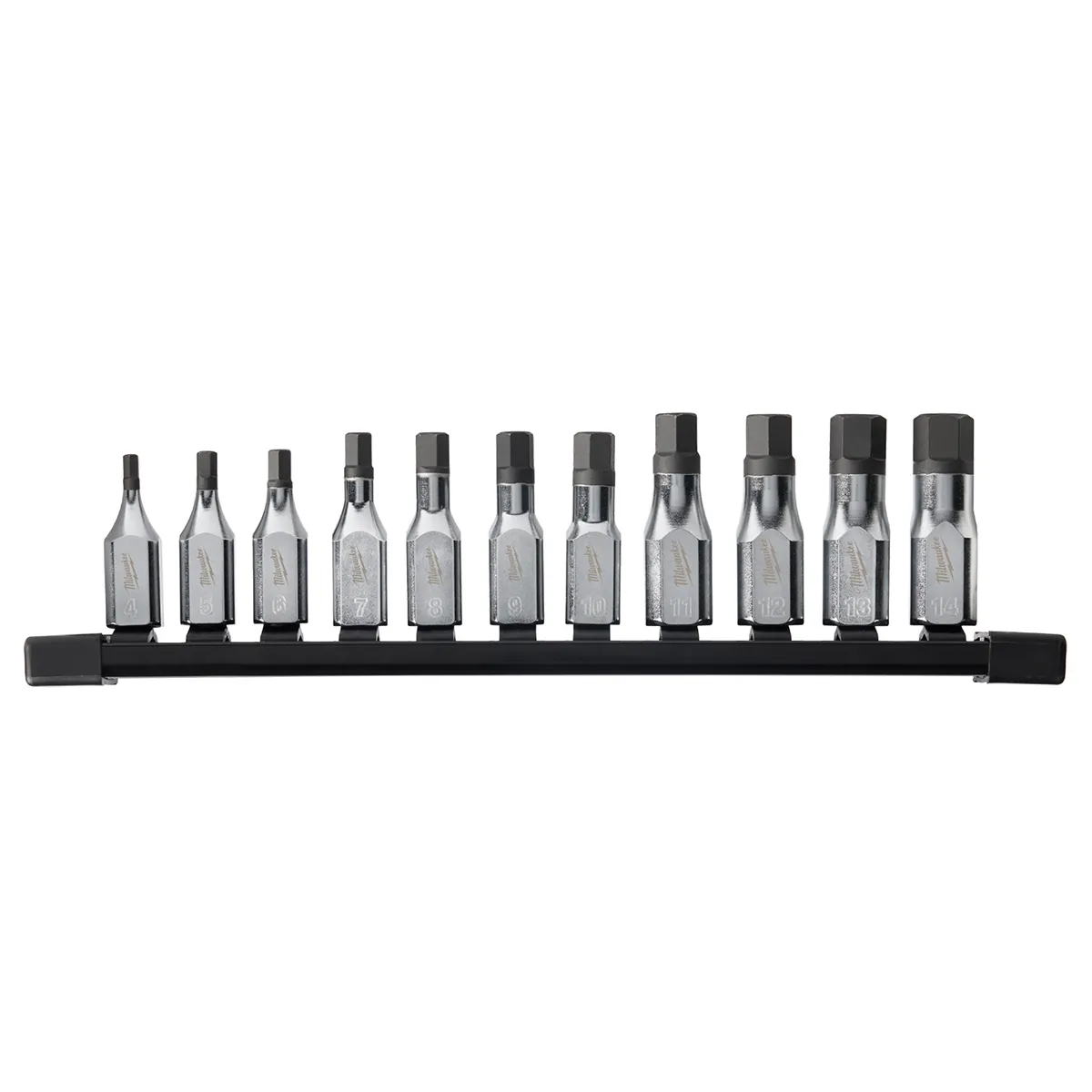 Milwaukee Tool 11pc 3/8" Drive Hex Bit Socket Set - Metric
