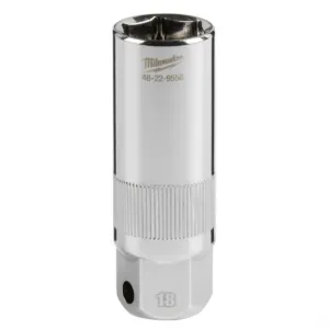 Milwaukee Tool 3/8" Drive 18MM Spark Plug Socket
