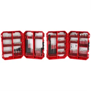 Milwaukee Tool SHOCKWAVE Impact Duty Driver Bit Auto Set &hyphen; 124PC