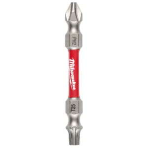 Milwaukee Tool SHOCKWAVE PH2/T25 ImpactDouble Ended Bit