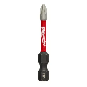 Milwaukee Tool SHOCKWAVE 2&rdquo; Impact Phillips #1 Power Bit