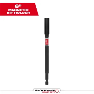 Milwaukee Tool SHOCKWAVE Impact Duty 6 Inch Magnetic Bit Holder