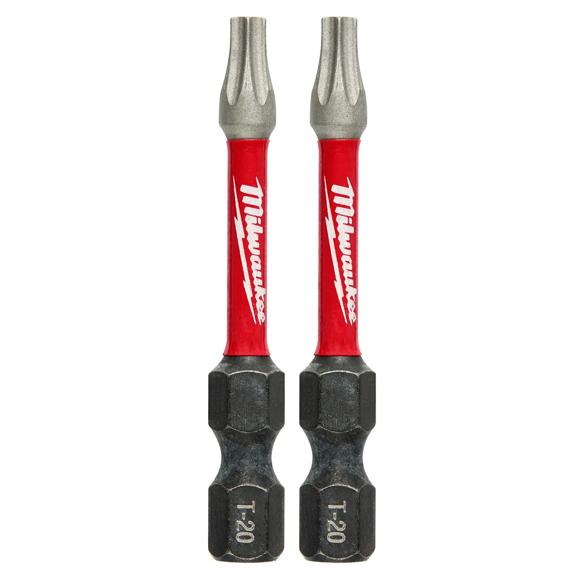 Milwaukee Tool SHOCKWAVE 2" Impact Torx T20 Power Bits (2PK)