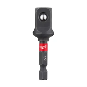 Milwaukee Tool SHOCKWAVE 1/4" Hex to 1/2" Square Socket Adapter