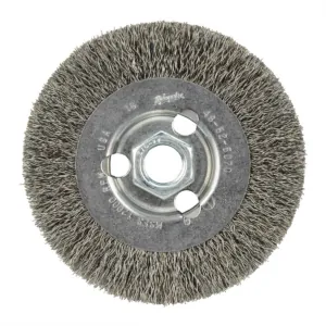 Milwaukee Tool 4" Radial Crimped Wheel- Carbon Steel
