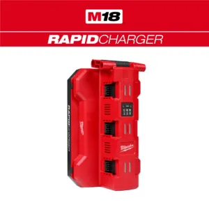 Milwaukee Tool M18 Six Bay Daisy Chain Rapid Charger