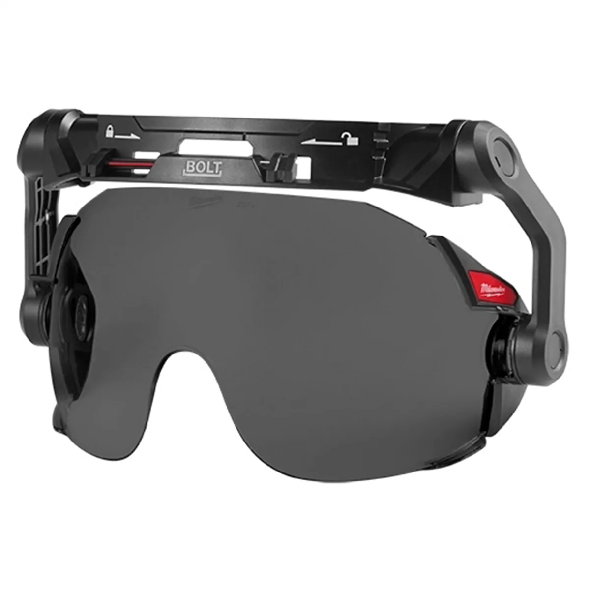 Milwaukee Tool BOLT Eye Visor - Tinted Dual Coat Lens (Compatible with Milwaukee® Safety Helmets)