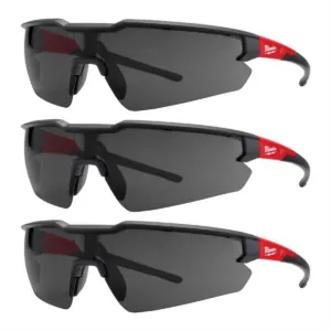 Milwaukee Tool 3PK Safety Glasses - Tinted Anti-Scratch Lenses