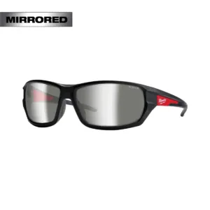 Milwaukee Tool Mirrored Performance Safety Glasses - Fog-Free Lenses