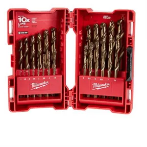 Milwaukee Tool RED HELIX Cobalt Metric Drill Bit Set &hyphen; 25PC