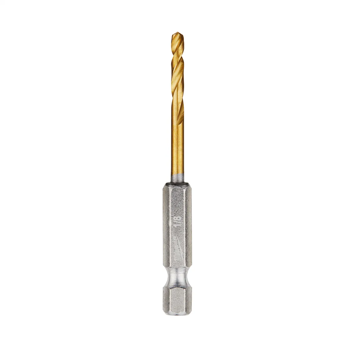 Milwaukee Tool 1/8" SHOCKWAVE RED HELIX Titanium Drill Bit