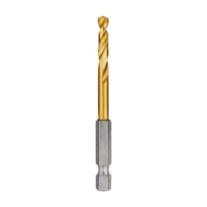 Milwaukee Tool 3/16" SHOCKWAVE RED HELIX Titanium Drill Bit