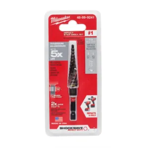 Milwaukee Tool SHOCKWAVE Impact Duty #1 1/8 - 1/2"