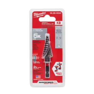Milwaukee Tool SHOCKWAVE Impact Duty #3 3/16 - 3/4"