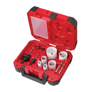 Milwaukee Tool HOLE DOZER Electricians Hole Saw Kit - 10PC