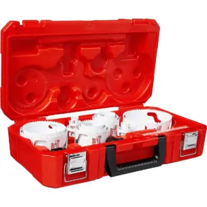Milwaukee Tool 19-PC HOLE DOZER MASTER ELECTRICIAN'S ICE HARDENED HOLE SAW KIT
