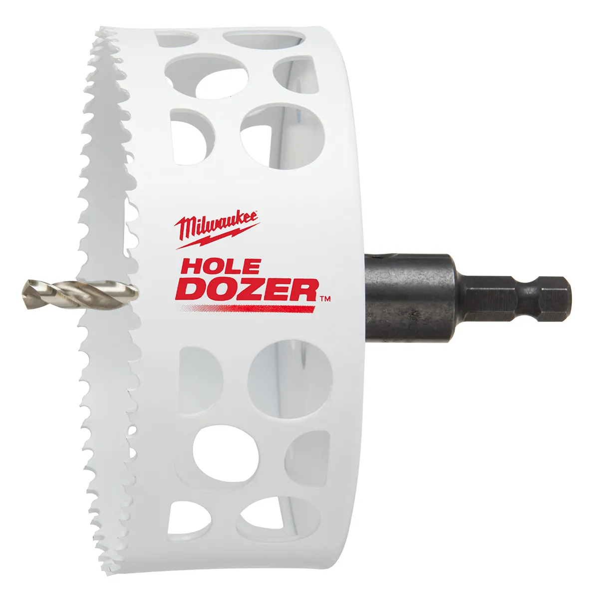 Milwaukee Tool 4-1/2" Hole Dozer Bi-Metal Hole Saw with Arbor