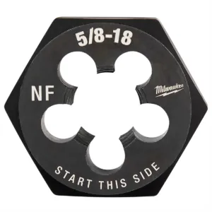 Milwaukee Tool 5/8"-18 NF 1-7/16" Hex Threading Die