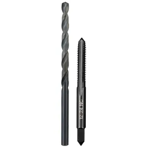 Milwaukee Tool 12-24 NC Straight Flute Plug Tap & #16 Drill Bit