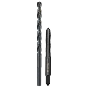 Milwaukee Tool M6-1.00 mm Straight Flute Plug Tap & #9 Drill Bit