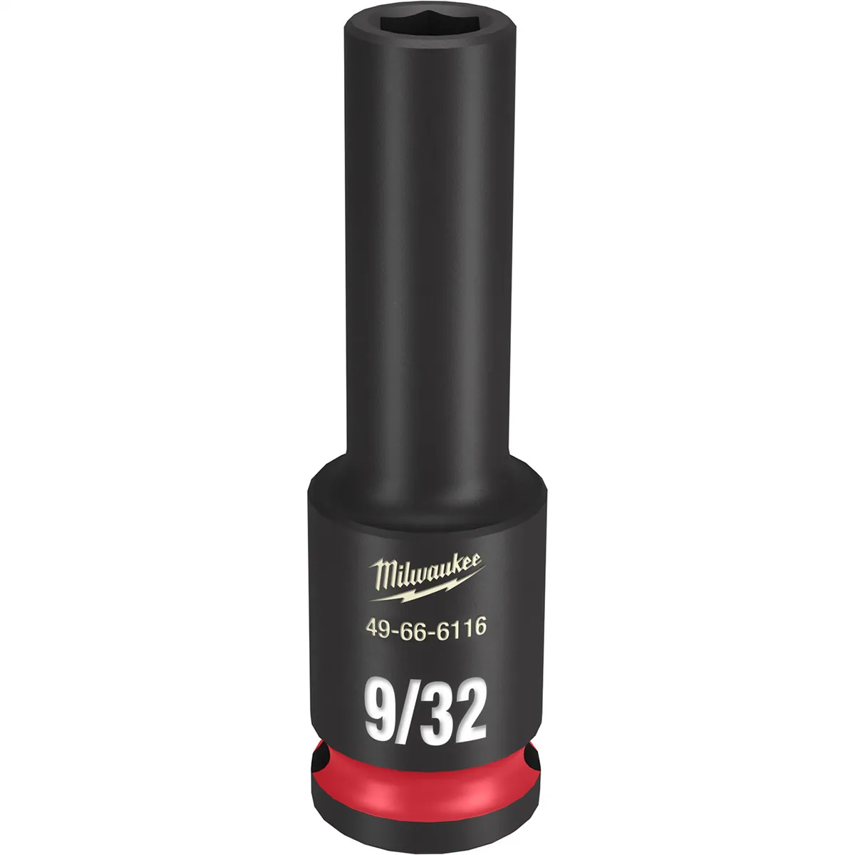 Milwaukee Tool SHOCKWAVE Impact Duty 3/8" Drive 9/32" Deep 6 Point Socket