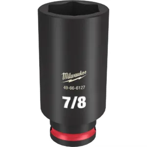 Milwaukee Tool SHOCKWAVE Impact Duty 3/8"Drive 7/8" Deep 6 Point Socket