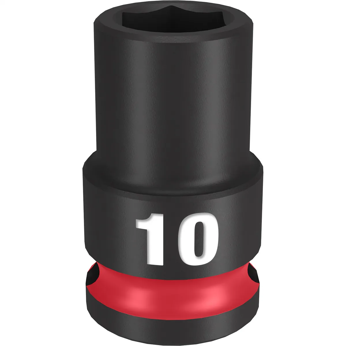 Milwaukee Tool SHOCKWAVE Impact Duty 3/8"Drive 10MM Standard 6 Point Socket