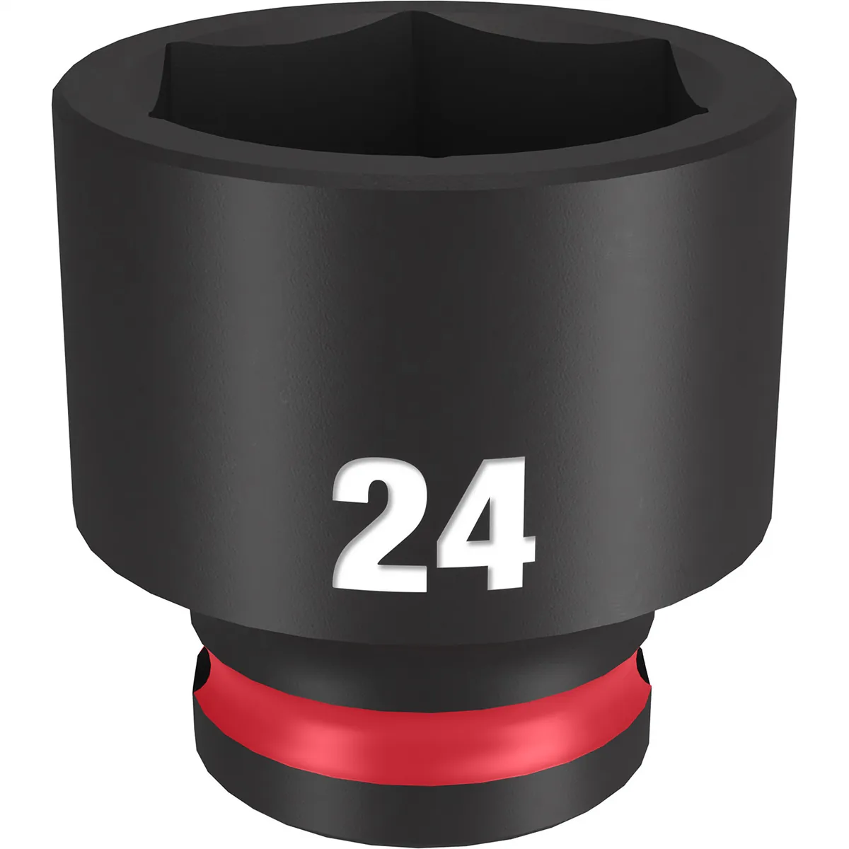 Milwaukee Tool SHOCKWAVE Impact Duty 3/8"Drive 24MM Standard 6 Point Socket
