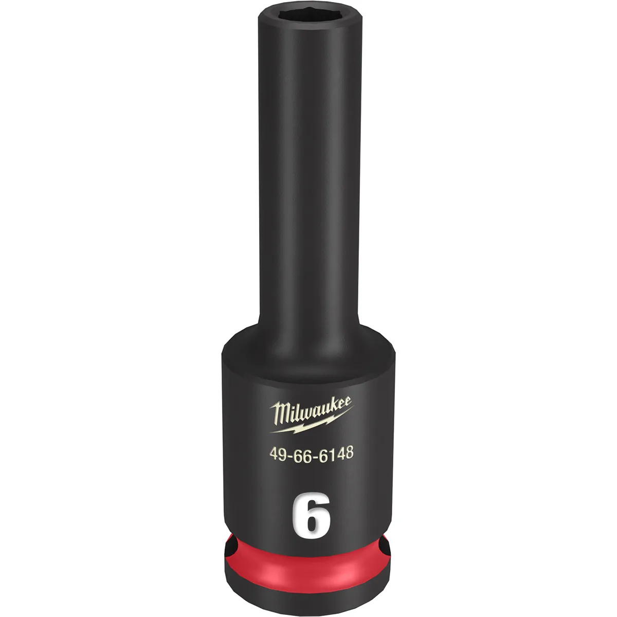Milwaukee Tool SHOCKWAVE Impact Duty 3/8"Drive 6MM Deep 6 Point Socket